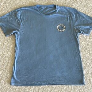 Palmetto Moon Logo Graphic T-Shirt size Large Blue